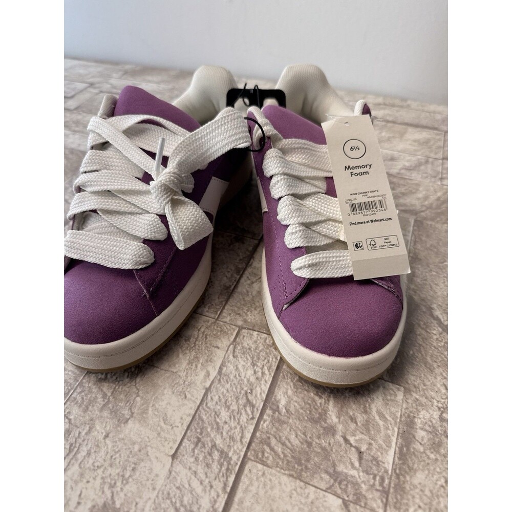 No Boundaries Purple Sneakers – Size 6.5 (New with Tags) - Picture 5 of 8